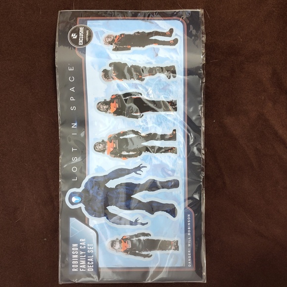 Loot Crate Other - NWOT Netflix's Lost In Space Robinson Family Car Decal Set